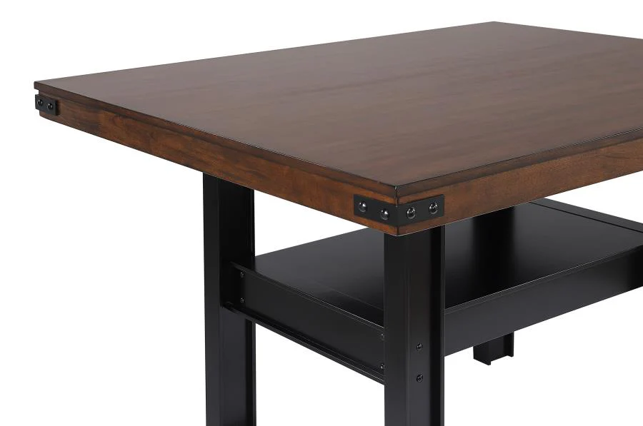 Patterson - Counter Height Dining Table - Mango Oak - Image 6