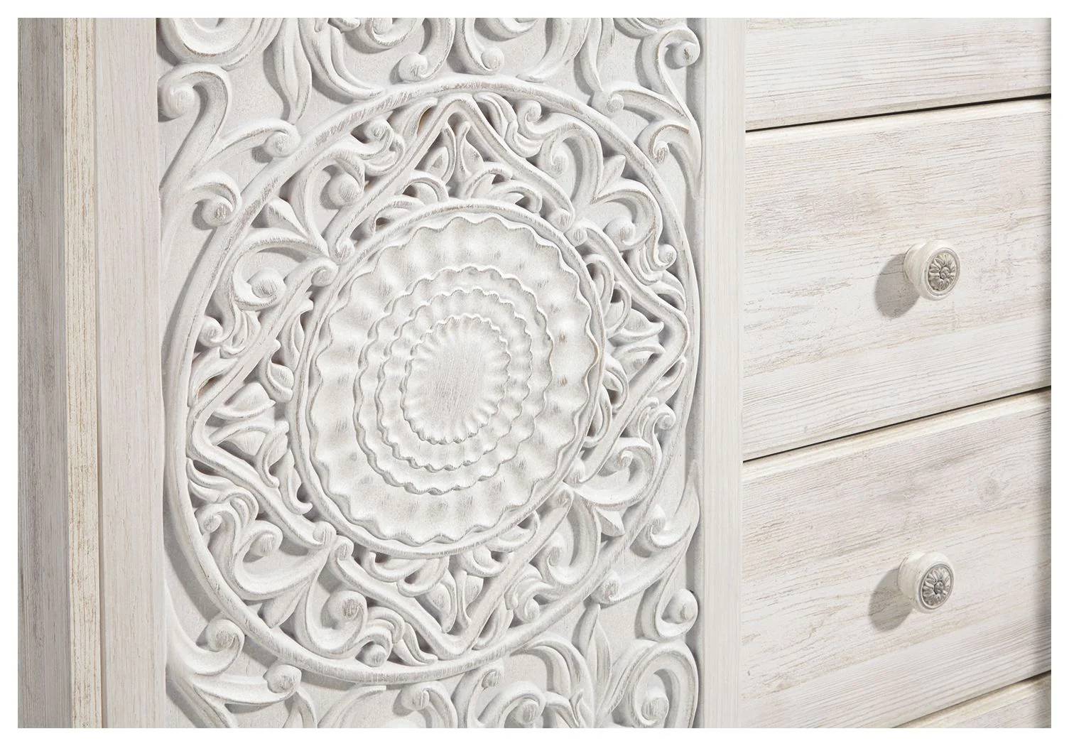 Paxberry - Dressing Chest - Whitewash - Image 5