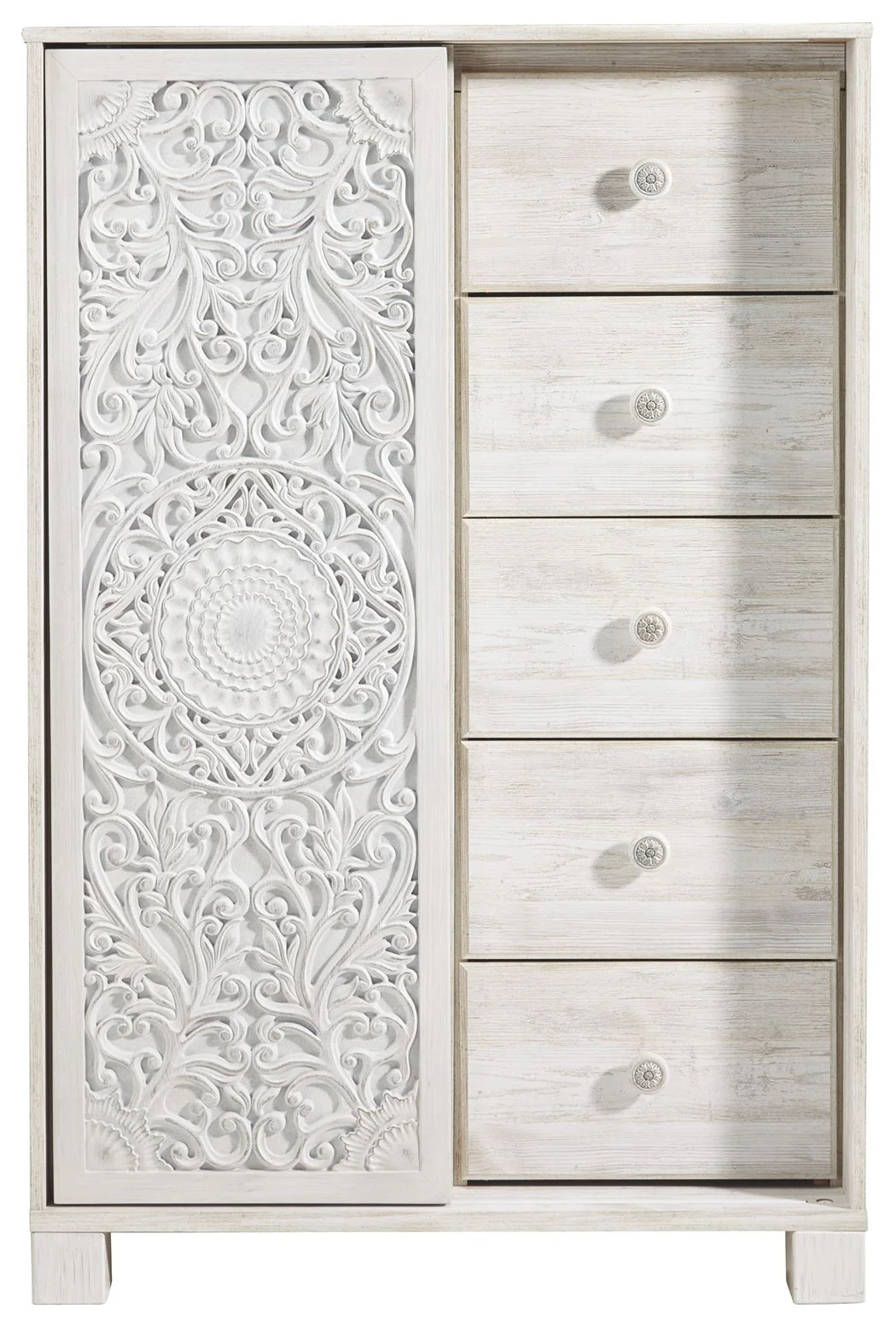 Paxberry - Dressing Chest - Whitewash - Image 9