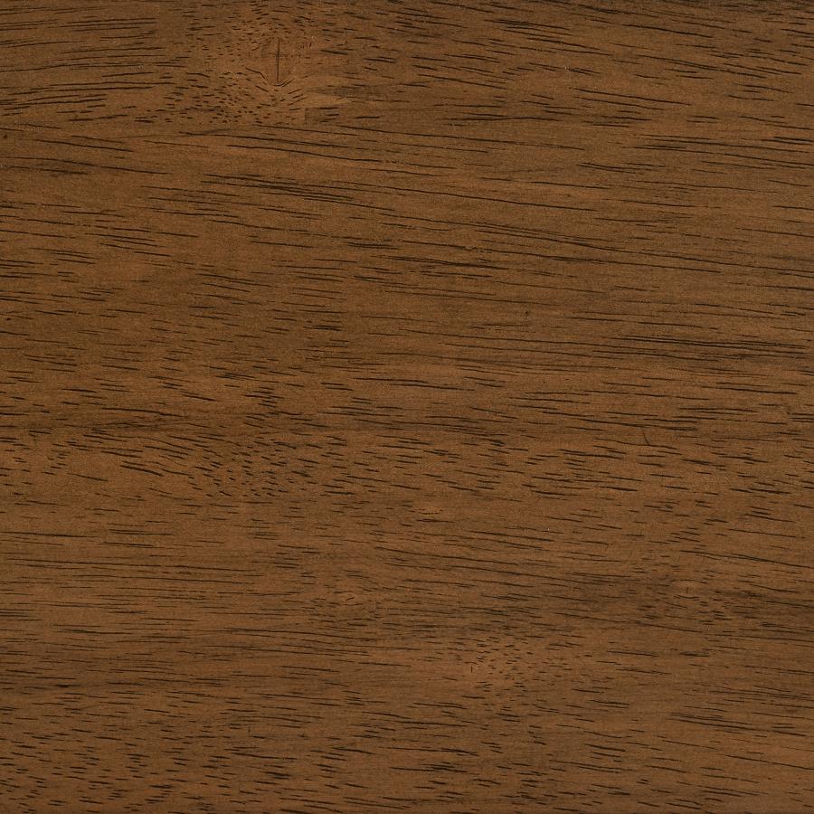 Paxton Square Wood Dining Table Base Brown - Image 2