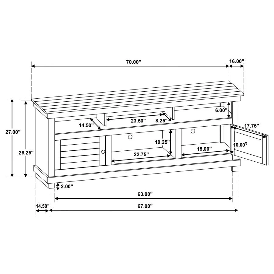 Payne - TV Stand Media Console - Image 78