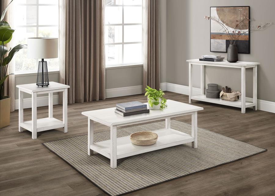 Payne - Wood Coffee Table with Shelf - Image 23