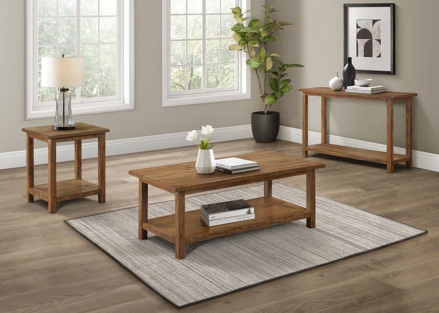 Payne - Wood End Table with Shelf - Image 22
