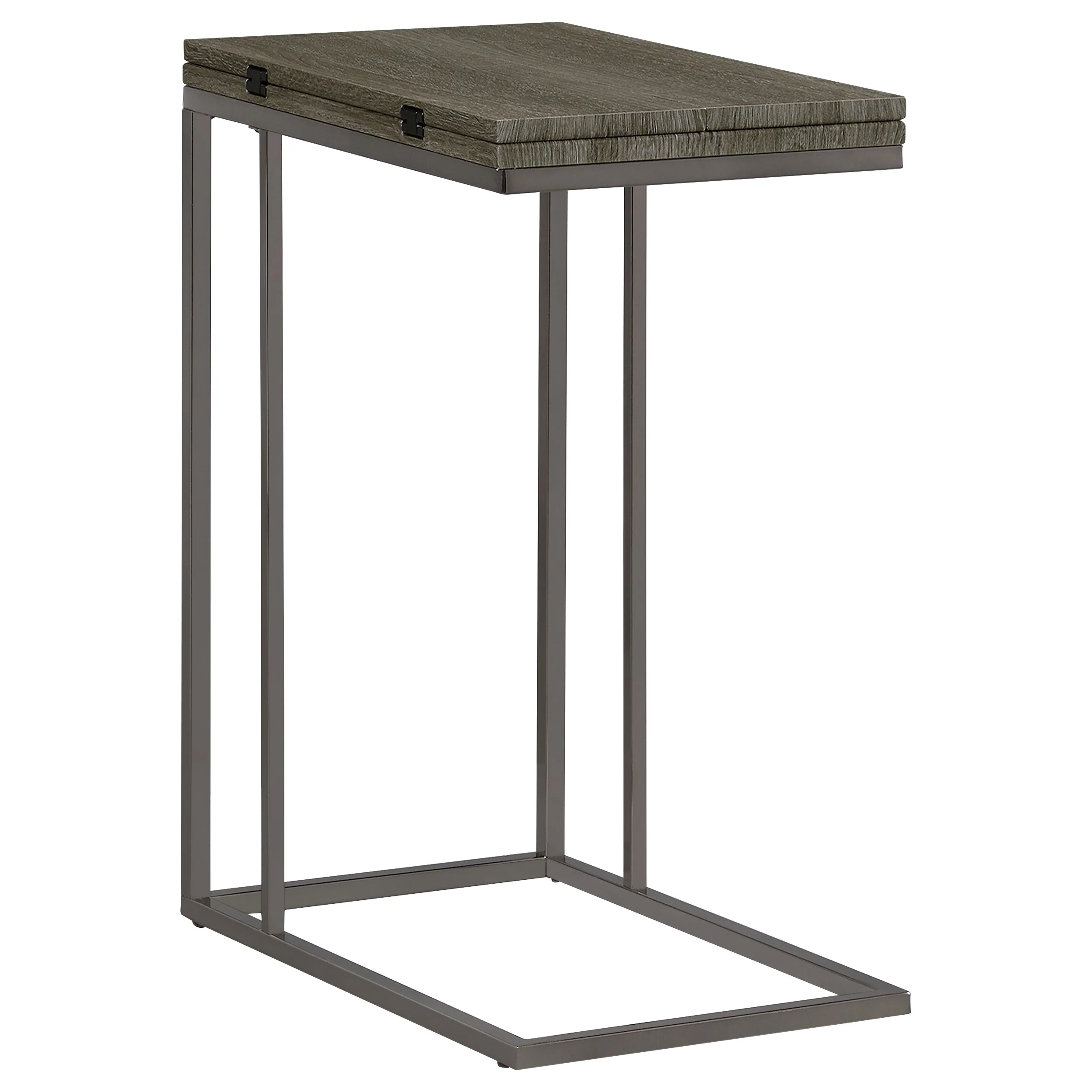 Pedro - Expandable C-Shaped Sofa Side Table - Image 15