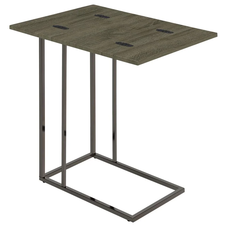 Pedro - Expandable C-Shaped Sofa Side Table - Image 4