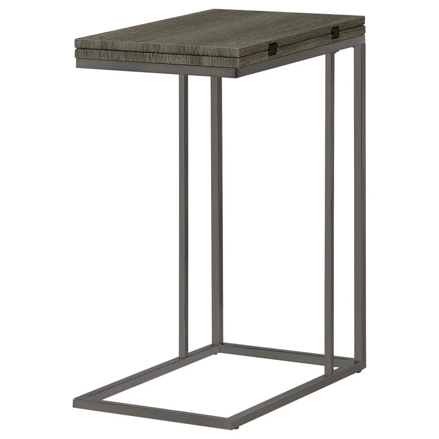 Pedro - Expandable C-Shaped Sofa Side Table - Image 6