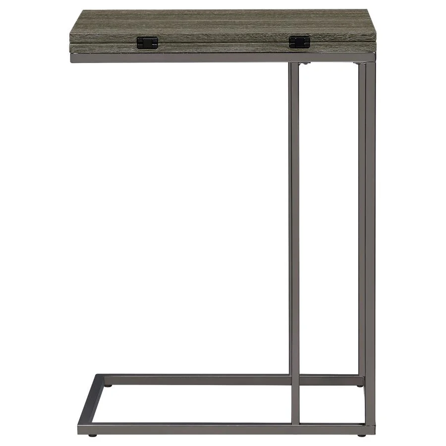 Pedro - Expandable C-Shaped Sofa Side Table - Image 7