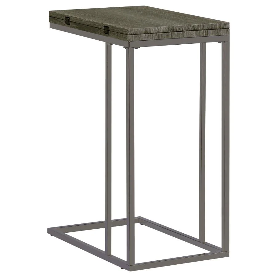 Pedro - Expandable C-Shaped Sofa Side Table - Image 8