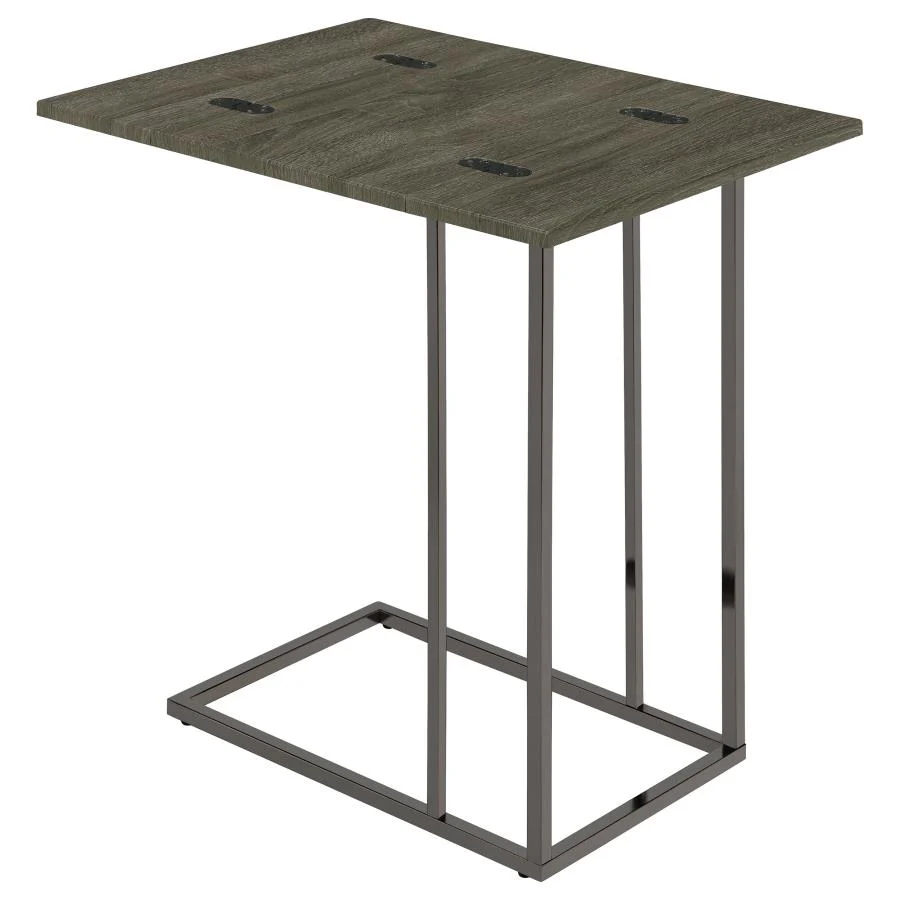 Pedro - Expandable C-Shaped Sofa Side Table - Image 9