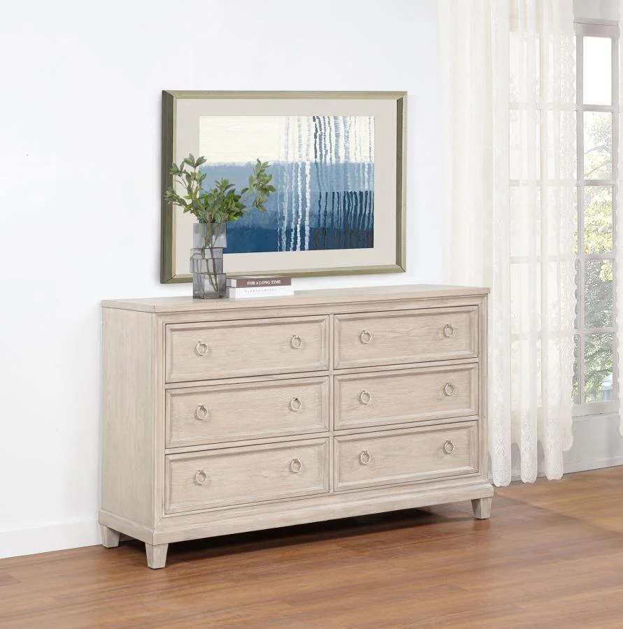 Pembroke - 6-Drawer Bedroom Dresser Cabinet - Image 3