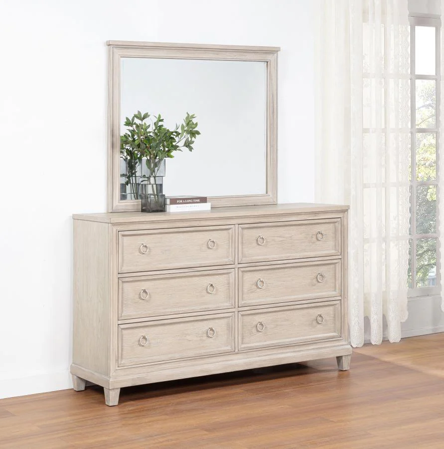Pembroke - 6-Drawer Bedroom Dresser Cabinet - Image 4
