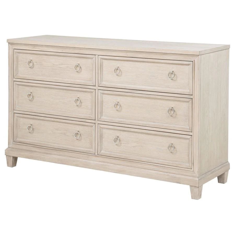 Pembroke - 6-Drawer Bedroom Dresser Cabinet - Image 7