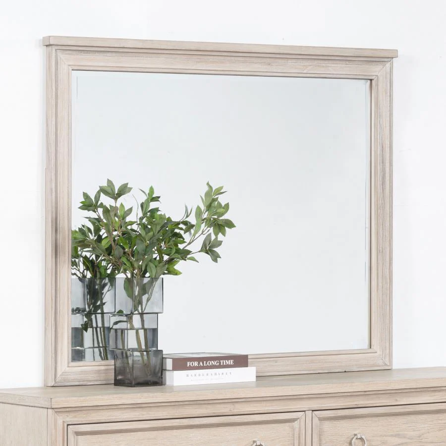 Pembroke - Dresser Mirror - Washed Oak - Image 2
