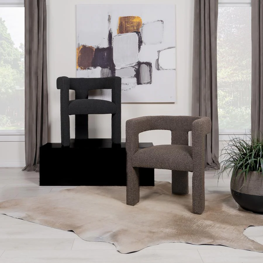 Petra - Boucle Upholstered Accent Side Chair - Image 35