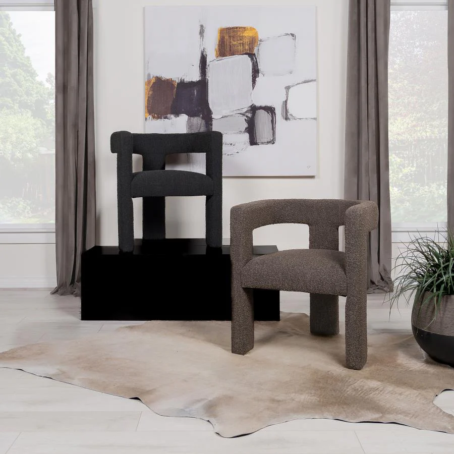Petra - Boucle Upholstered Accent Side Chair - Image 36
