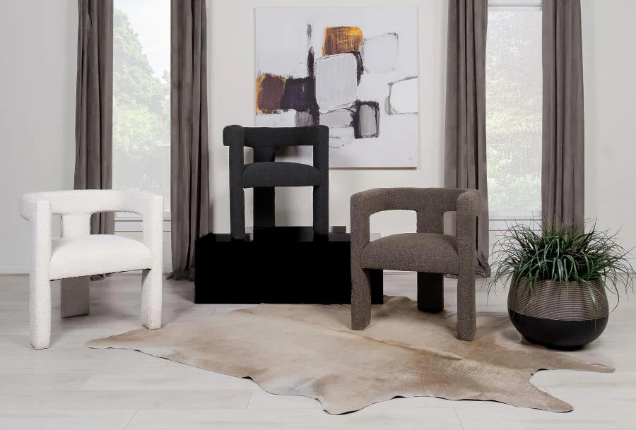 Petra - Boucle Upholstered Accent Side Chair - Image 37