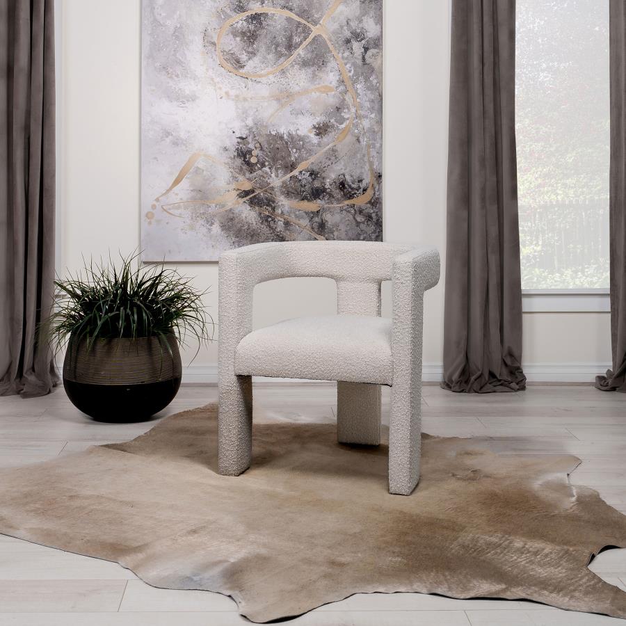 Petra - Boucle Upholstered Accent Side Chair - Image 4