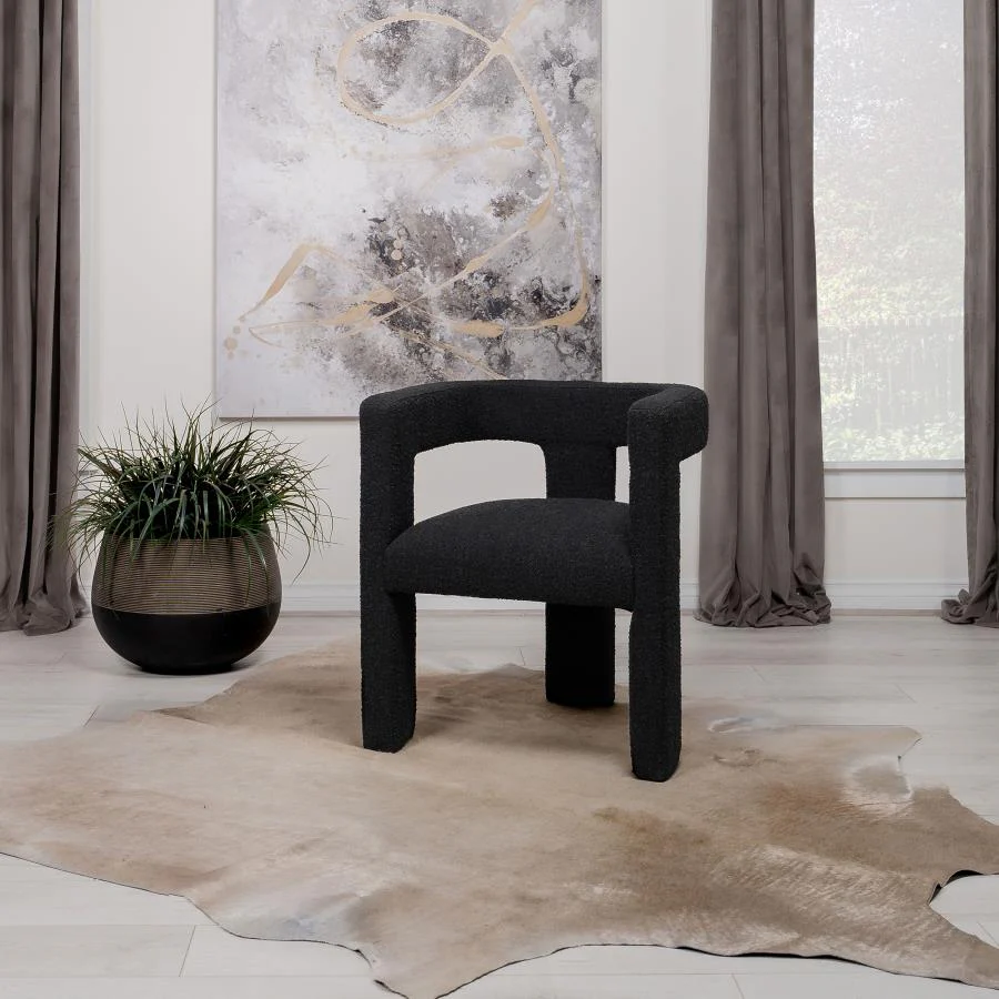 Petra - Boucle Upholstered Accent Side Chair - Image 5
