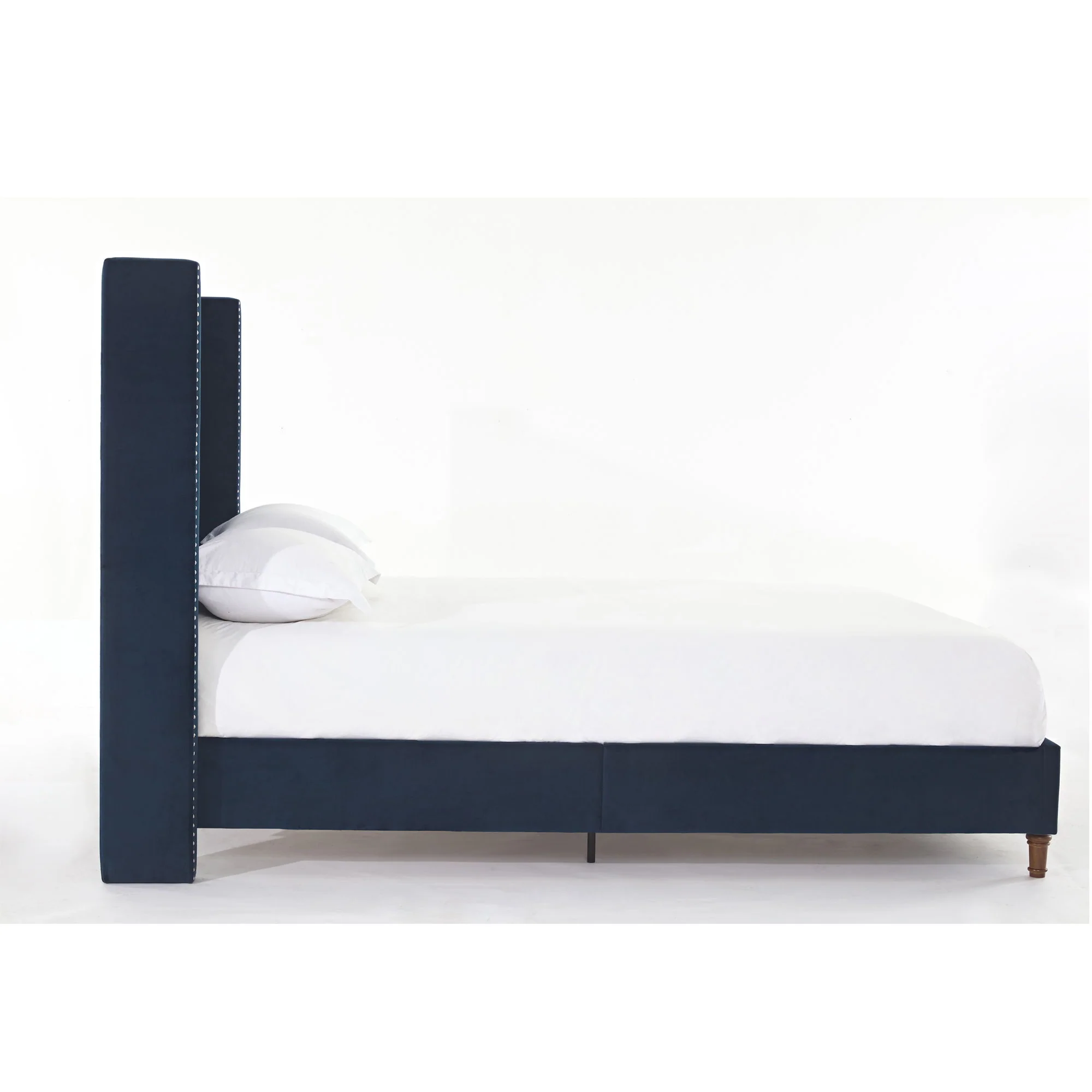 Peyton - Upholstered Bed With 54" High Headboard, Traditional Hand Buttoned Tufting - Image 21