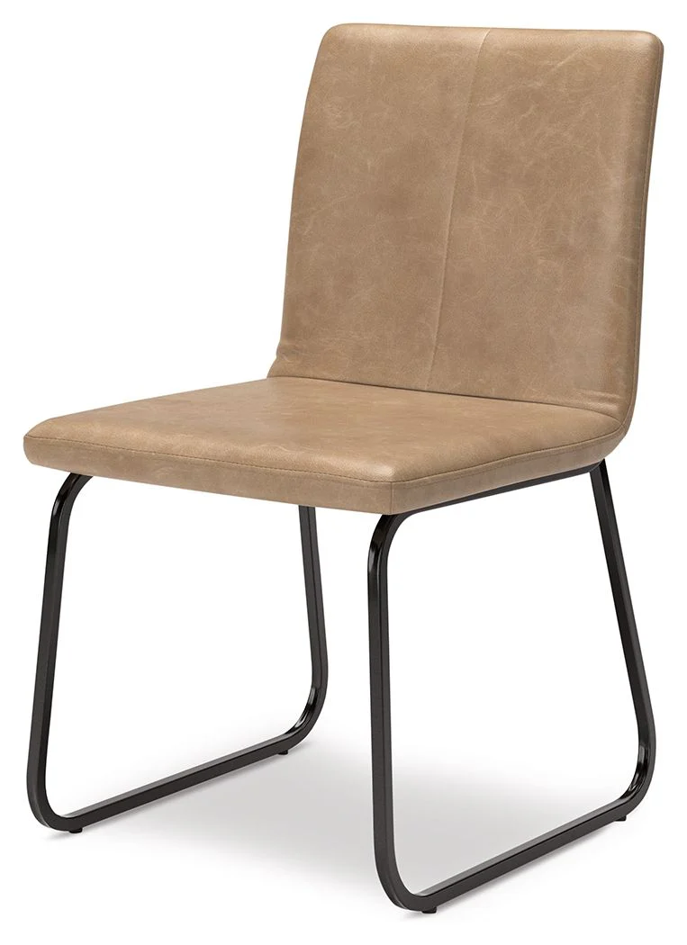 Pharwynn - Dining Upholstered Side Chair (Set of 4) - Toast - Image 2