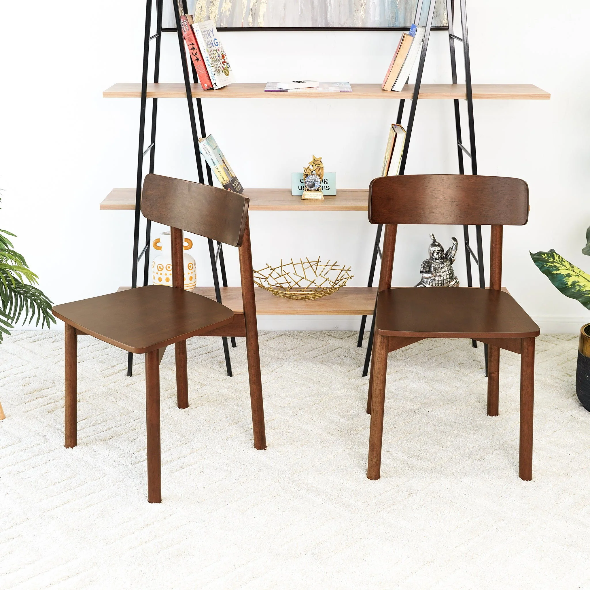 Dining Chair (Set of 2) - Rich Walnut - Image 10