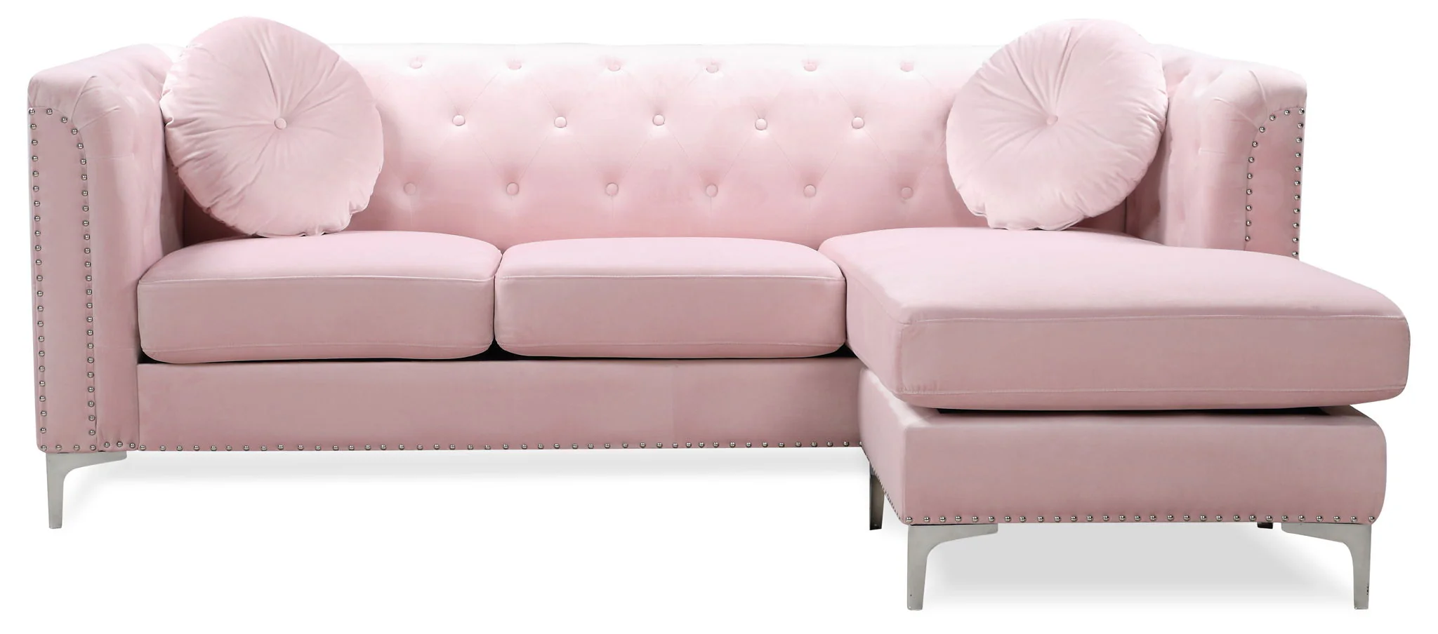 Pompano - Micro Suede Sofa Chaise - Image 10