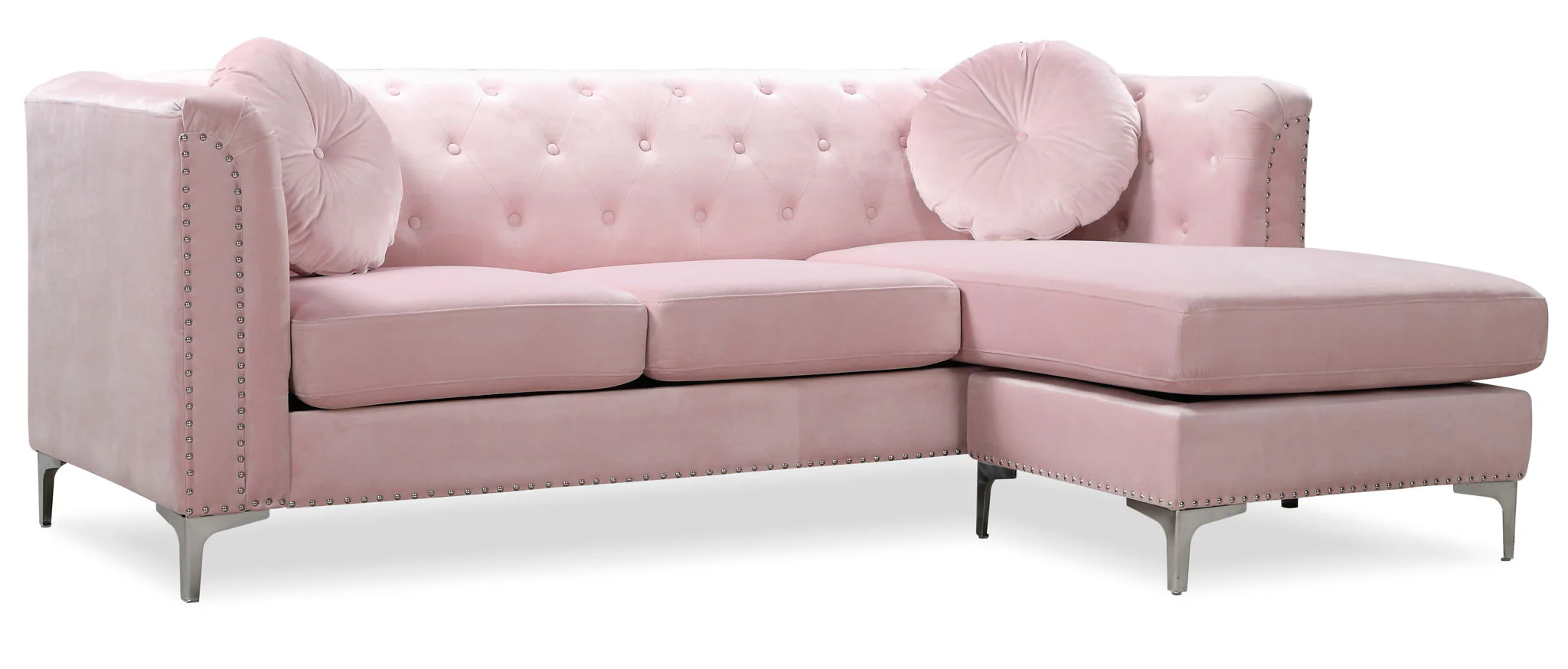 Pompano - Micro Suede Sofa Chaise - Image 9