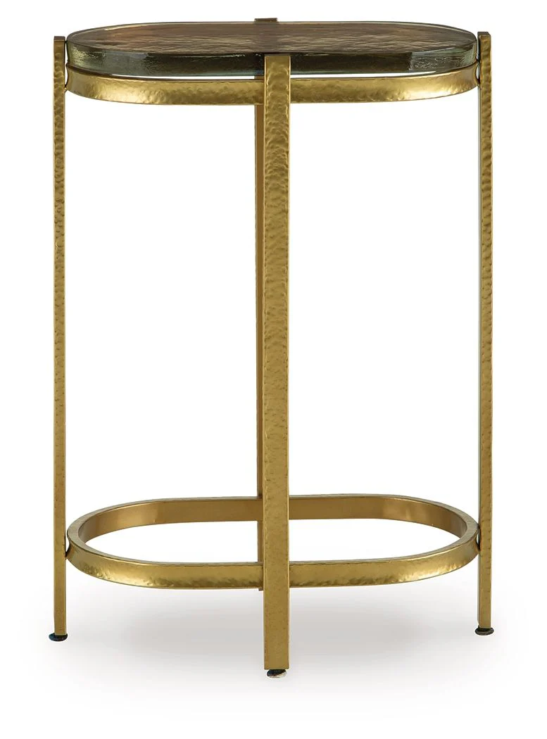Porterville - Accent Table - Gold Finish - Image 4