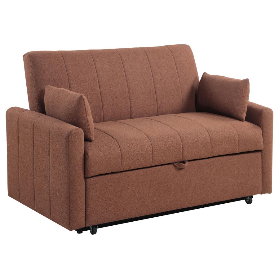 Portland - Boucle Upholstered Sleeper Sofa Bed - Image 2