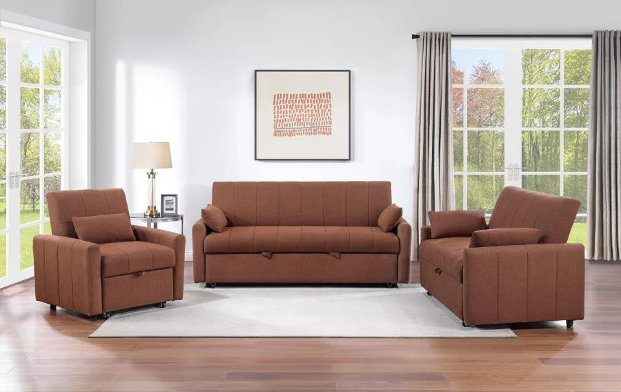 Portland - Boucle Upholstered Sleeper Sofa Bed - Image 30