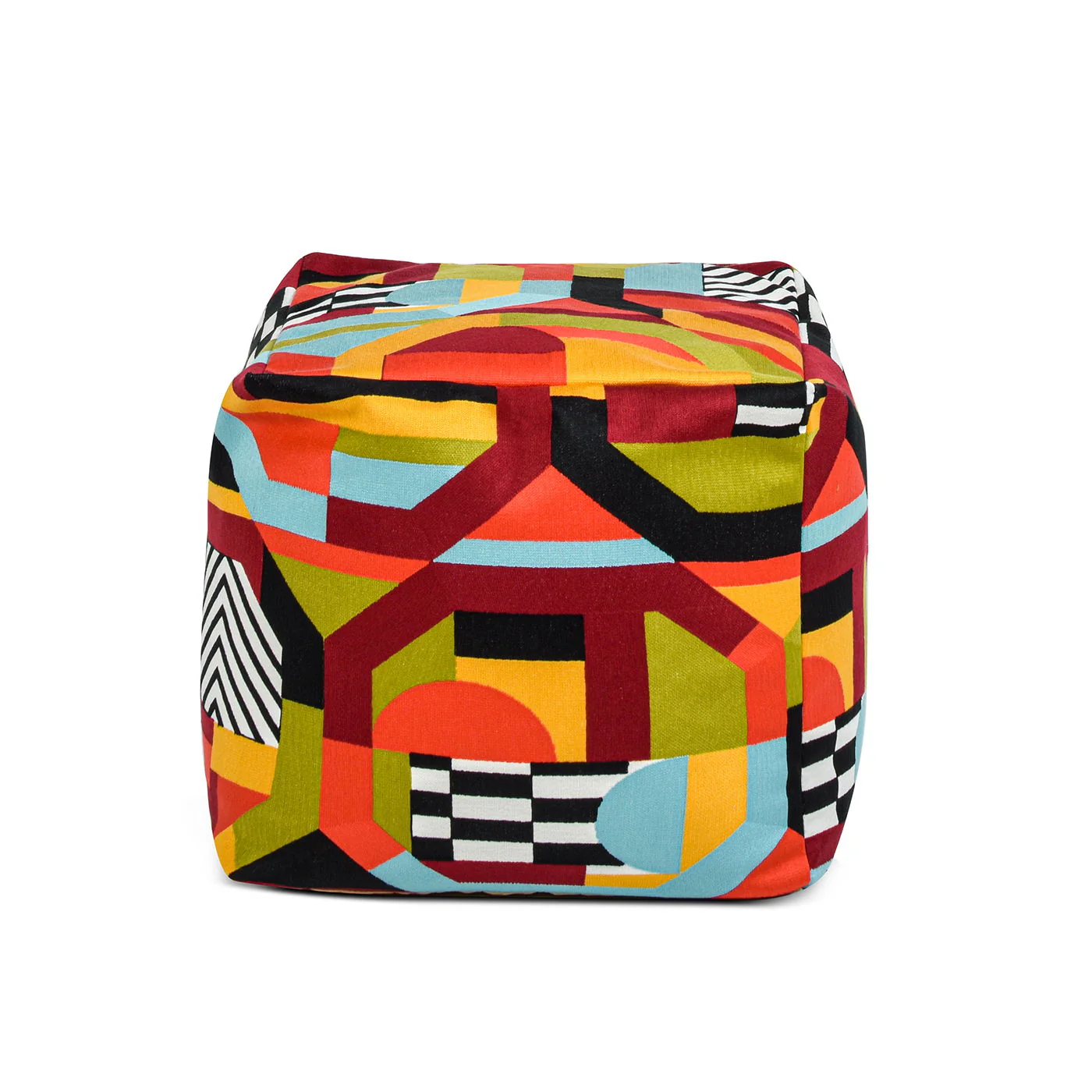 Pouf Luxury Oversized Bean Bag Cube Ottoman - Image 3
