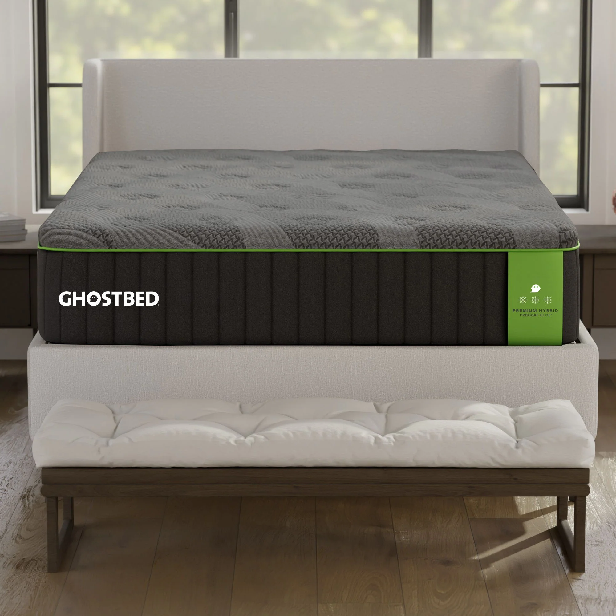 Premium - 14" Hybrid Mattress With Cooling Foam Technology And Responsive Coils - Image 2