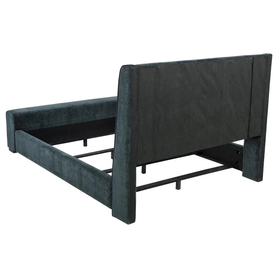 Preston - Upholstered Audio Flame Visualizer Bed - Image 13
