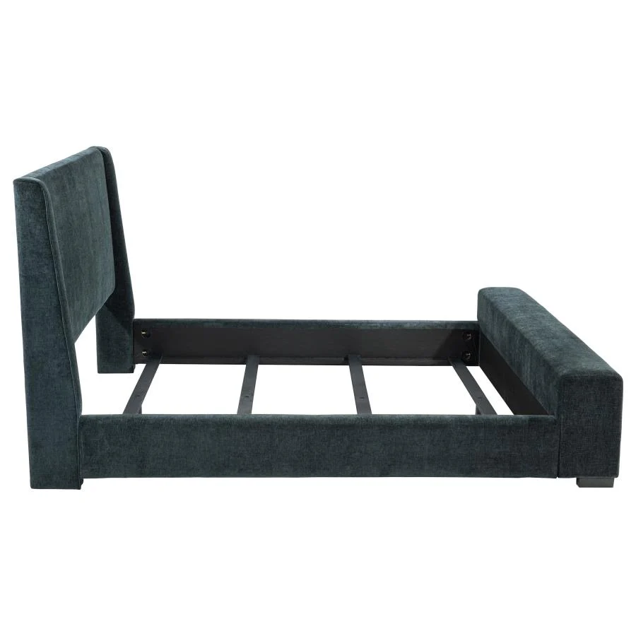 Preston - Upholstered Audio Flame Visualizer Bed - Image 16