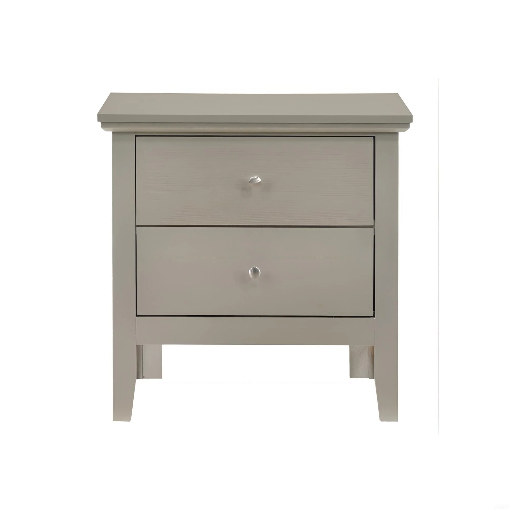 English Dovetailed Drawers Nightstand