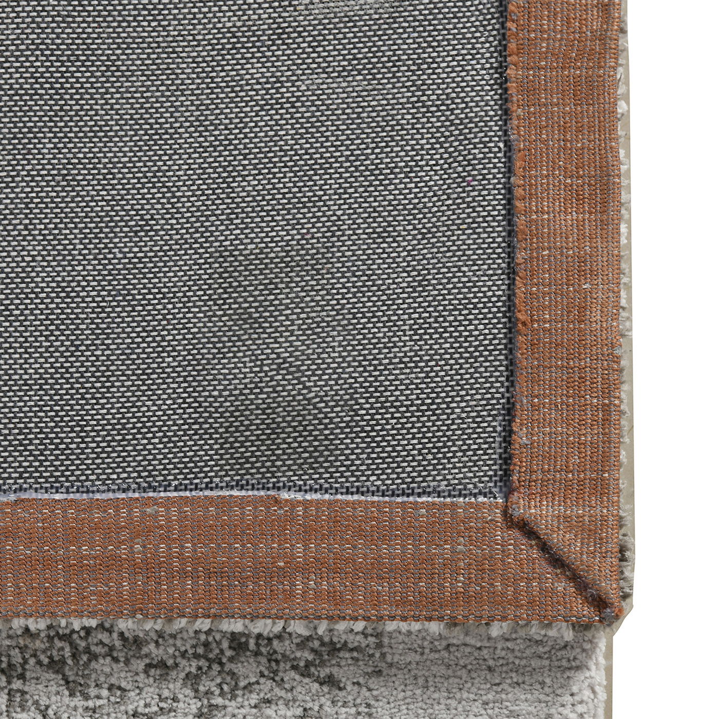 Quarry - 5' X 6.5' Abstract Area Rug - Gray / Orange - Image 7