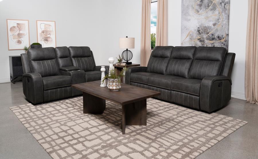 Raelynn - Upholstered Reclining Sofa Set - Image 2