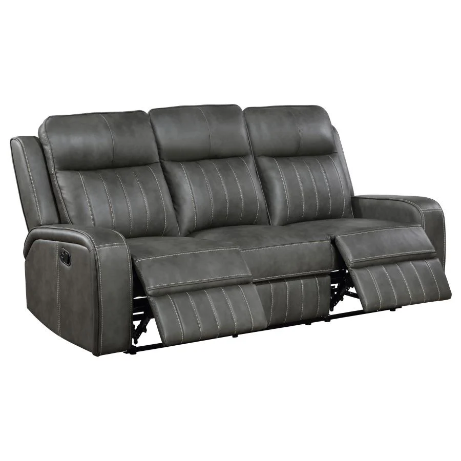Raelynn - Upholstered Reclining Sofa Set - Image 7