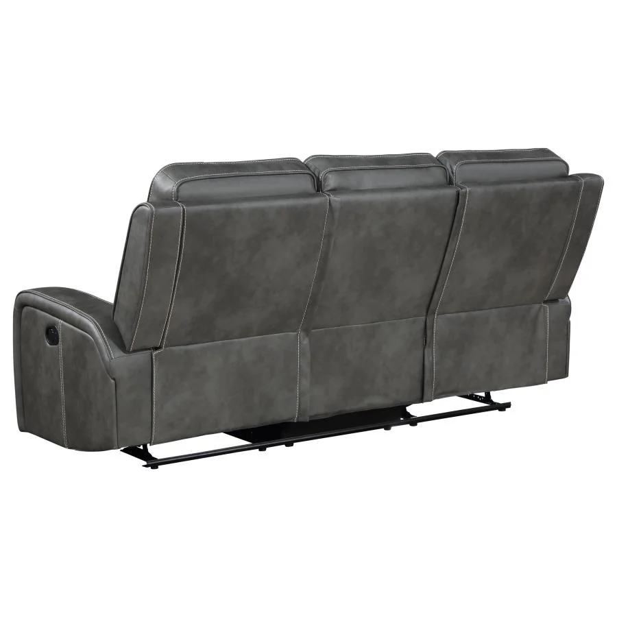 Raelynn - Upholstered Reclining Sofa Set - Image 9