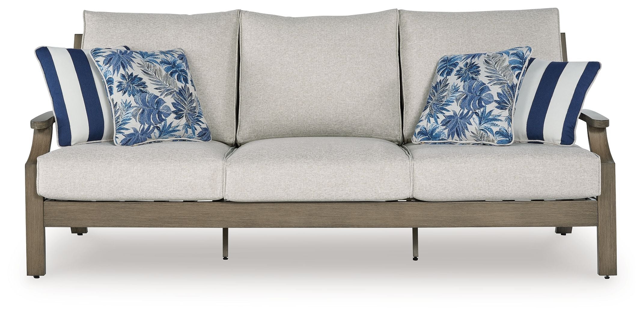 Rainier Ranch - Sofa With Cushion - Brown / Beige - Image 2