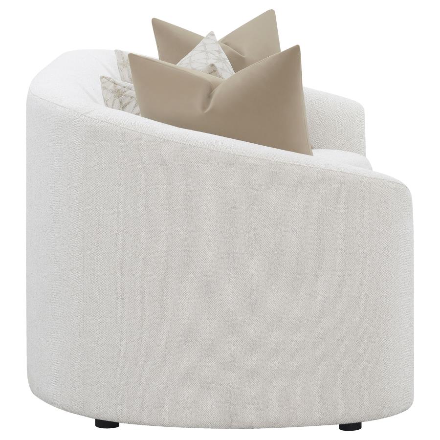 Rainn - Boucle Upholstered Sloped Arm Sofa Set - Image 11