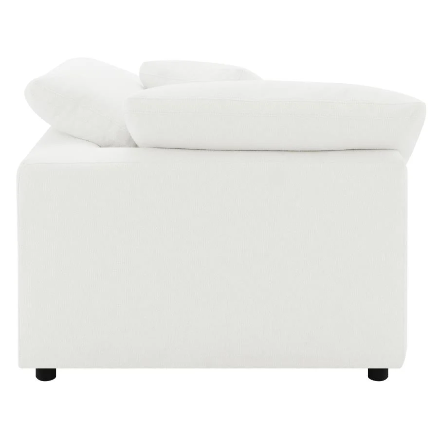 Raleigh Boucle Upholstered Corner Chair - Image 15