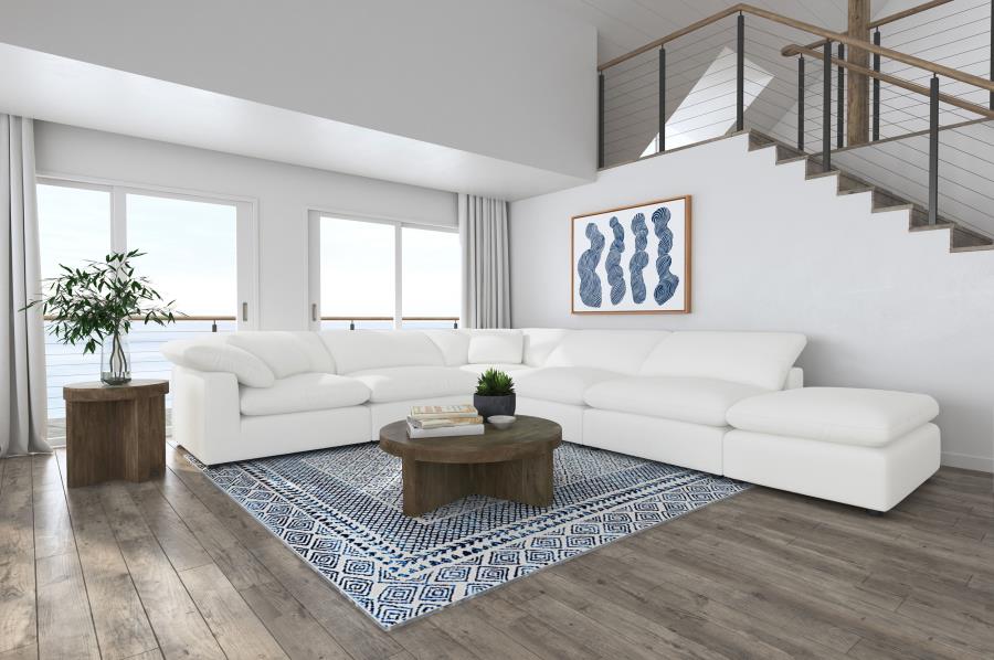 Raleigh - Boucle Upholstered Modular Sectional - Image 2