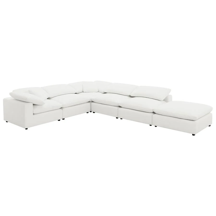 Raleigh - Boucle Upholstered Modular Sectional - Image 8