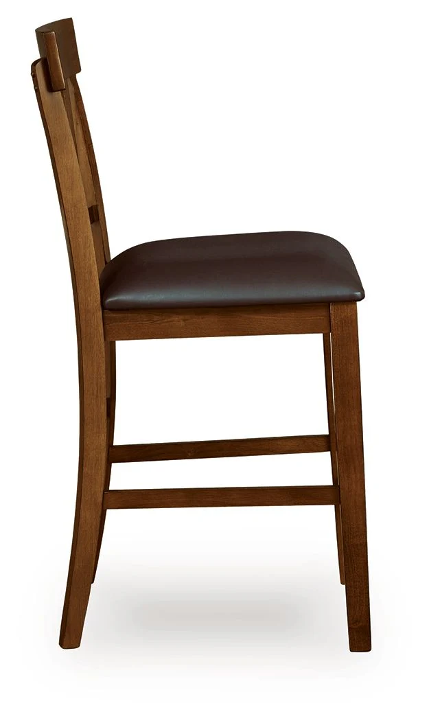 Ralene - Upholstered Barstool (Set of 2) - Medium Brown - Image 9