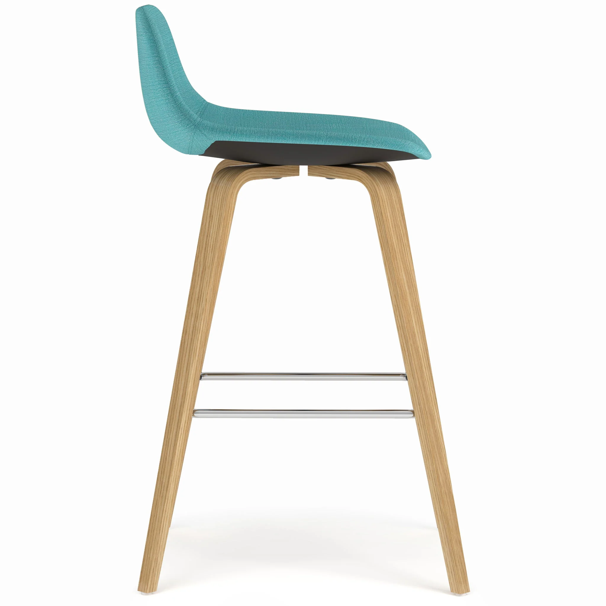 Randolph - Counter / Bar Height Stool (Set of 2) - Blue - Image 2