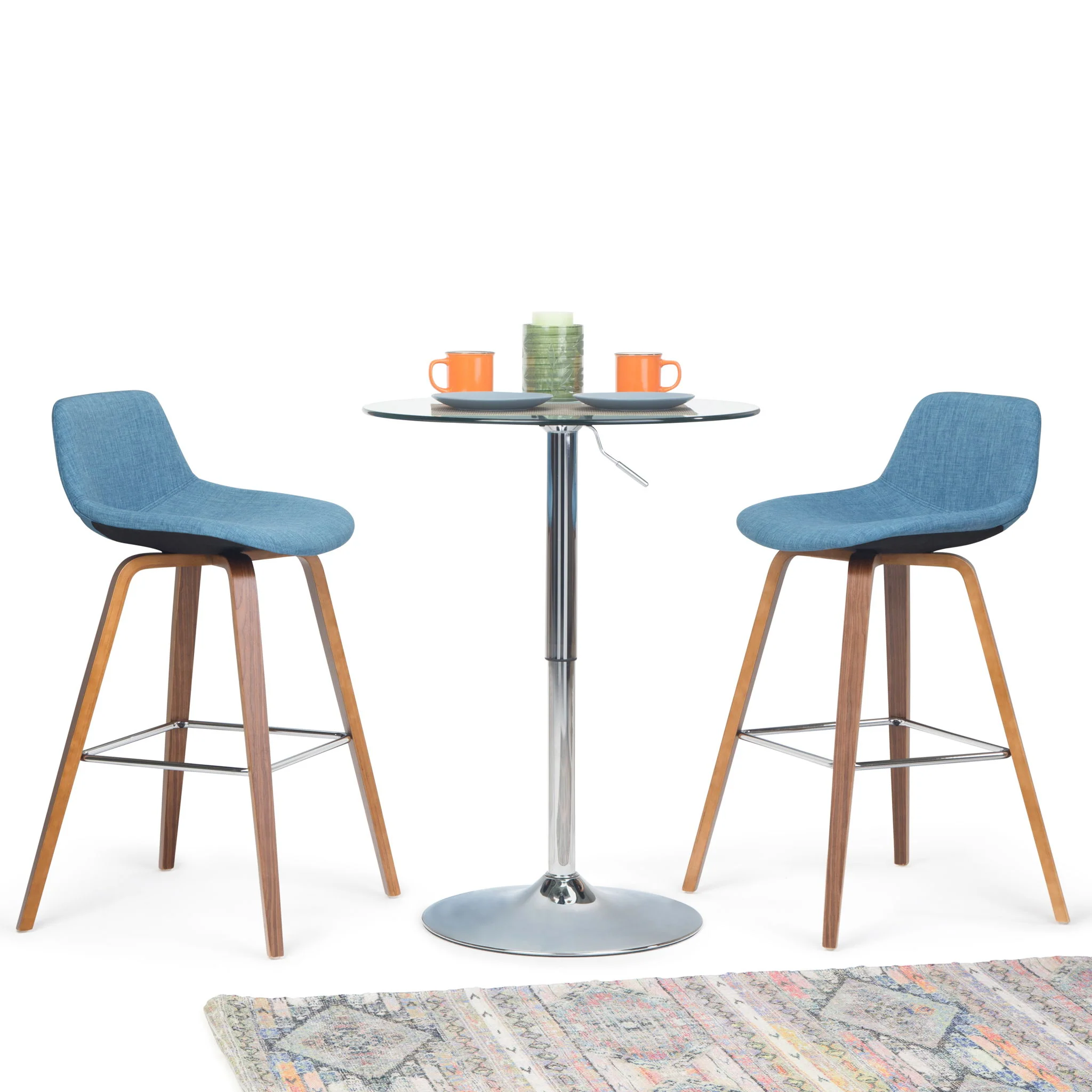 Randolph - Bentwood Multifunctional Counter / Bar Height Stool (Set of 2) - Image 15