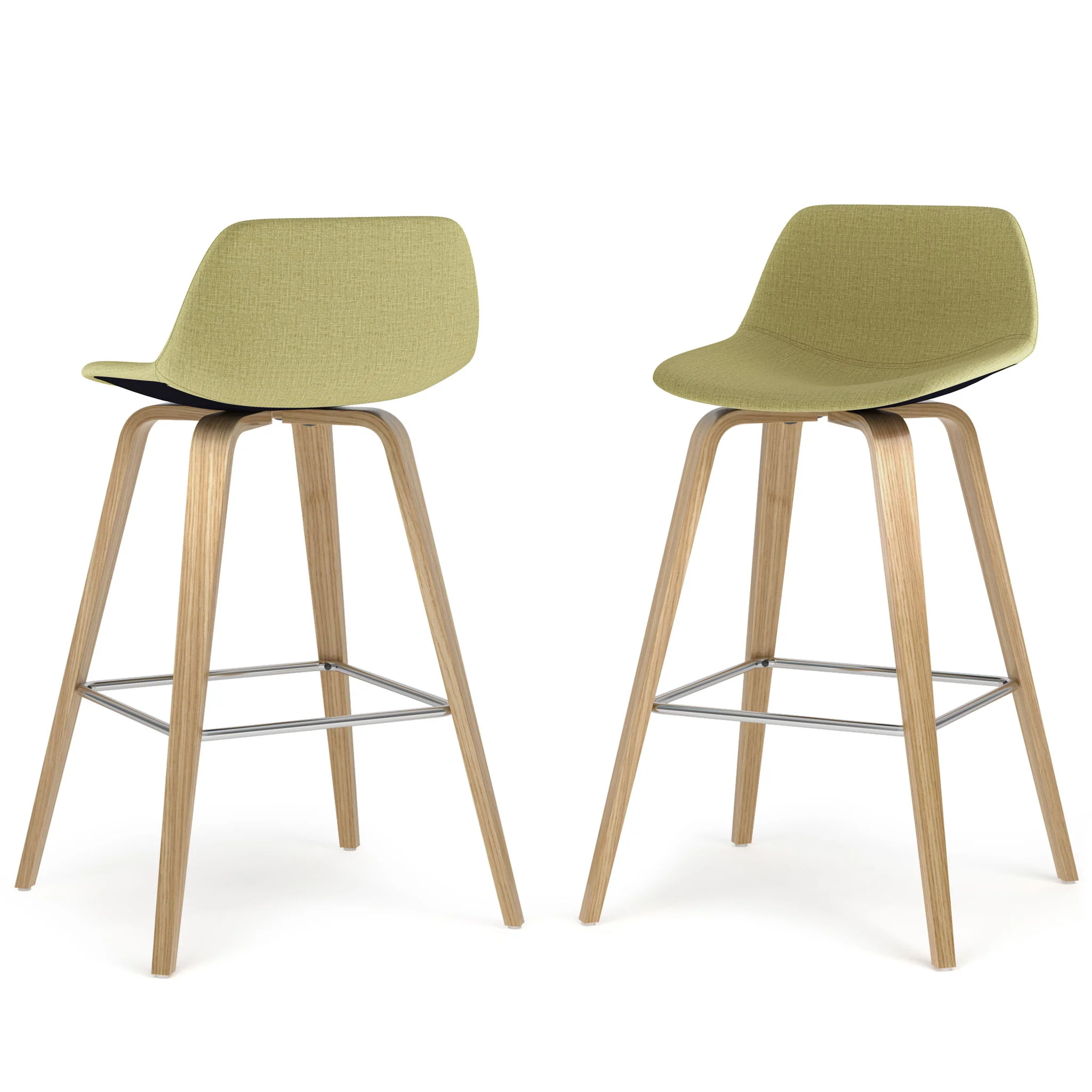 Randolph Bentwood - Upholstered Counter / Bar Height Stool (Set of 2) - Image 2