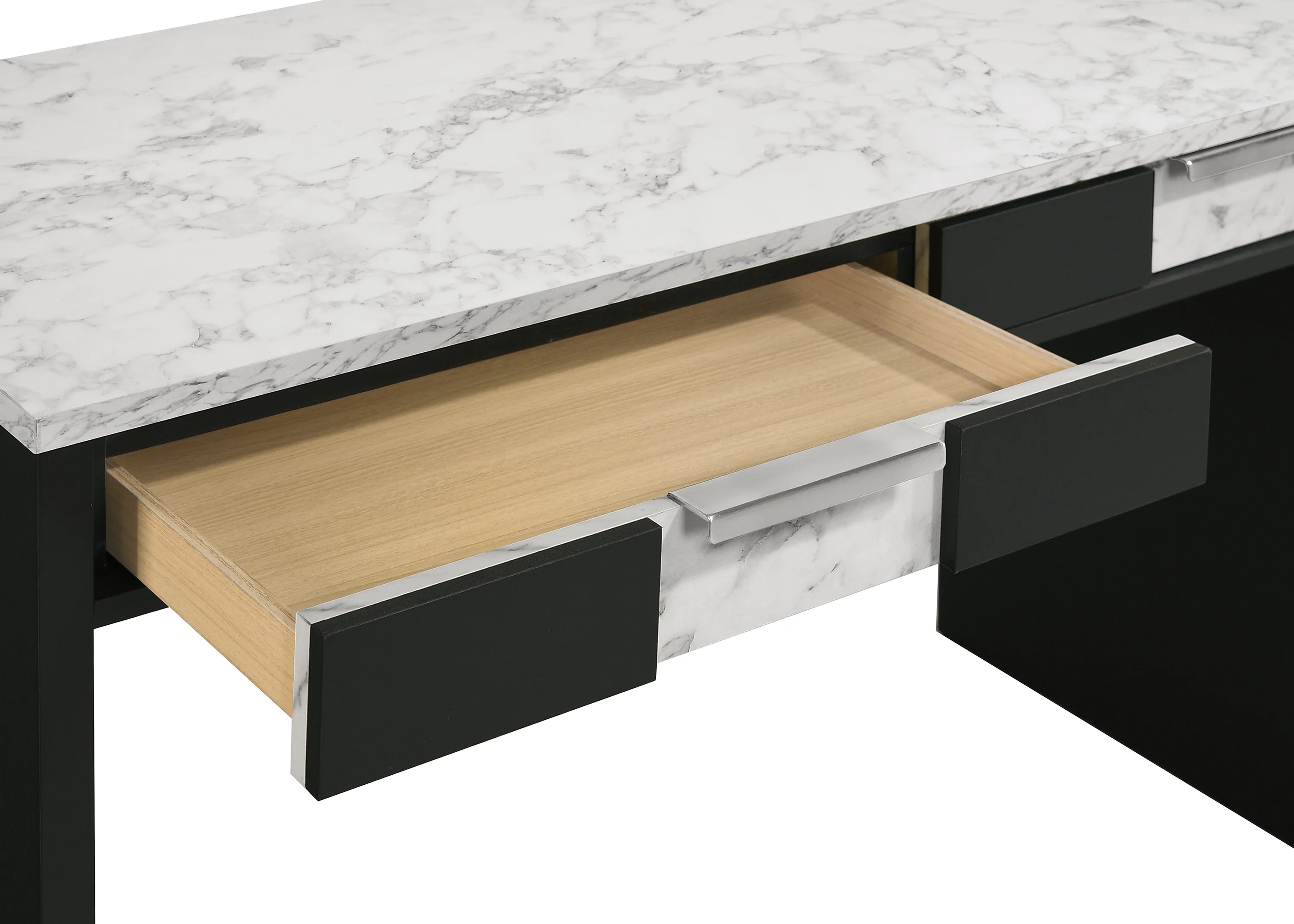 Rangley Writing Desk -Black - Image 4