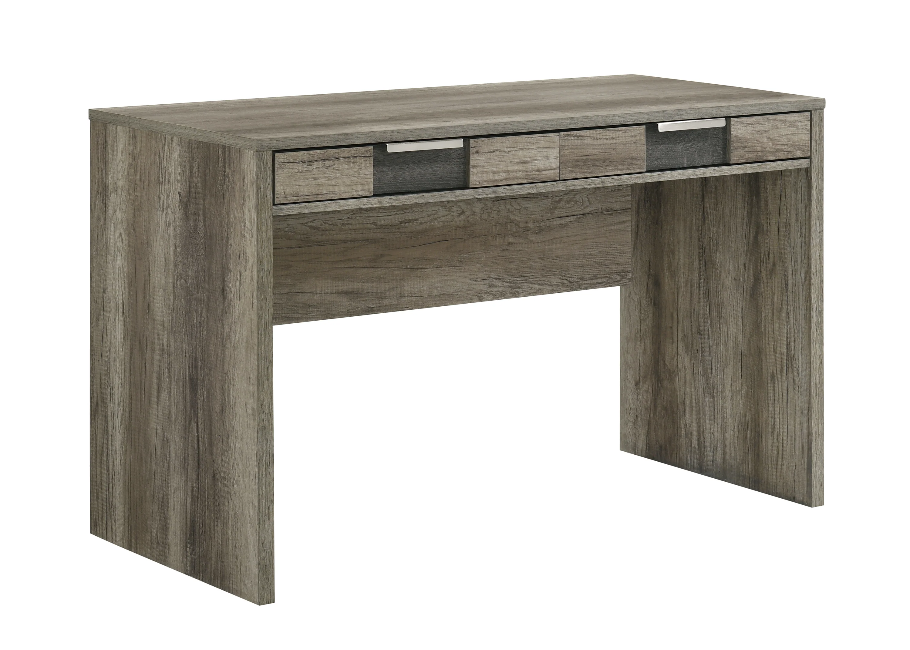 Rangley Writing Desk-Grey/Brown - Image 5
